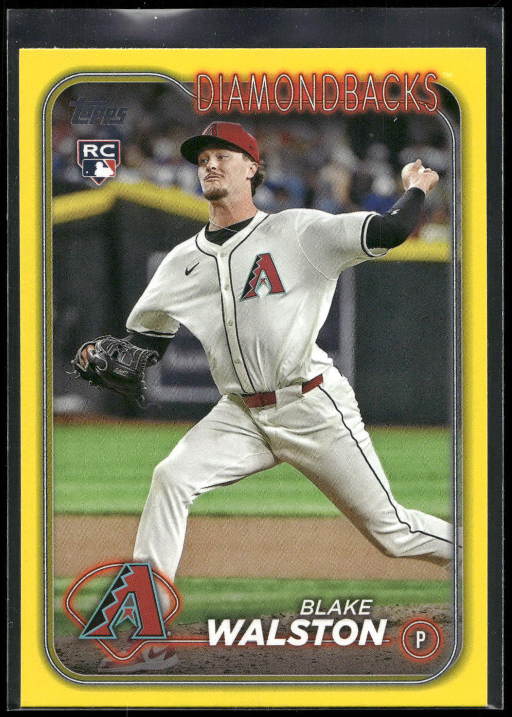 2024 Topps Update #US29 Blake Walston Yellow