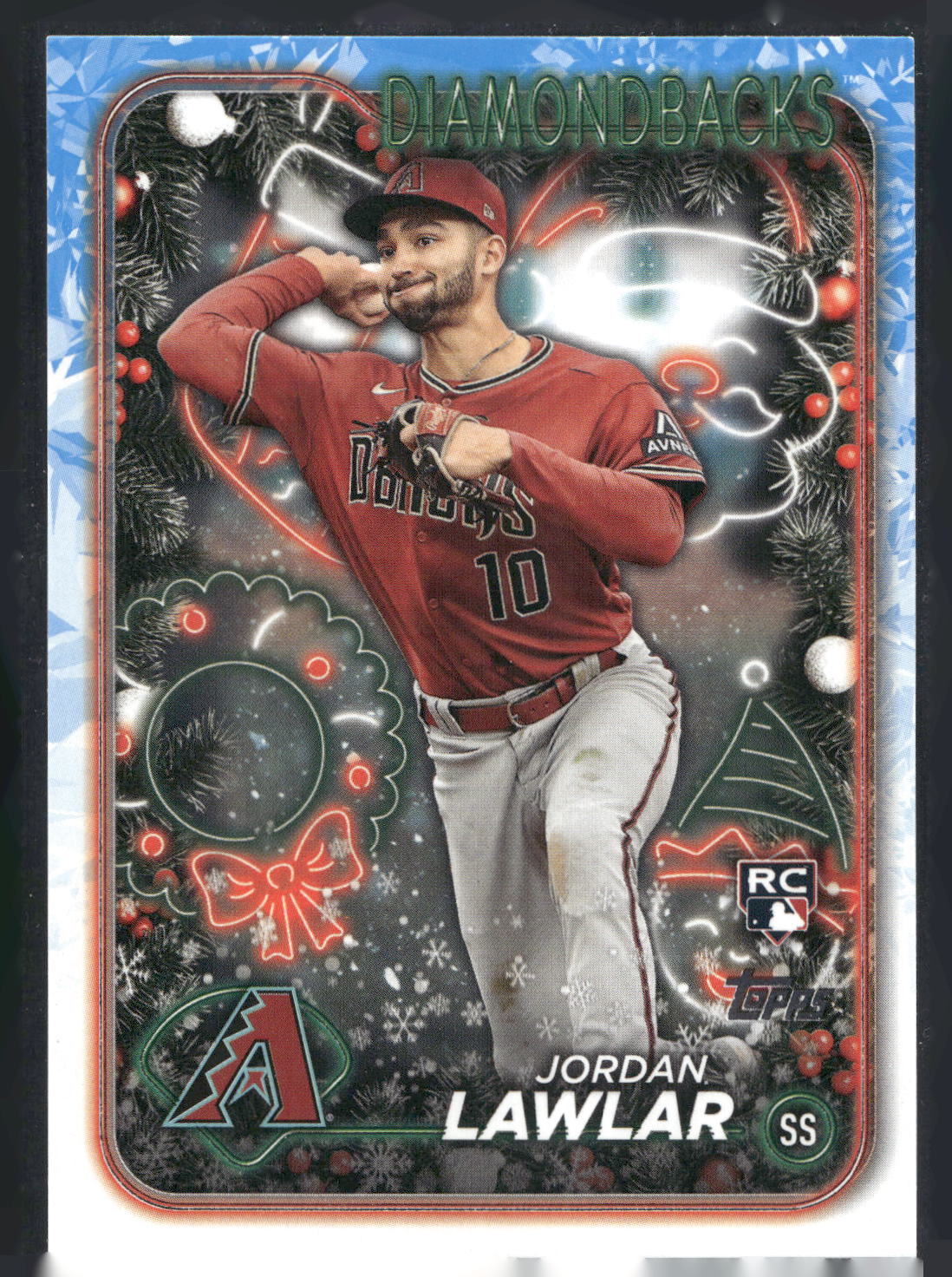 2024 Topps Holiday #H166 Jordan Lawlar