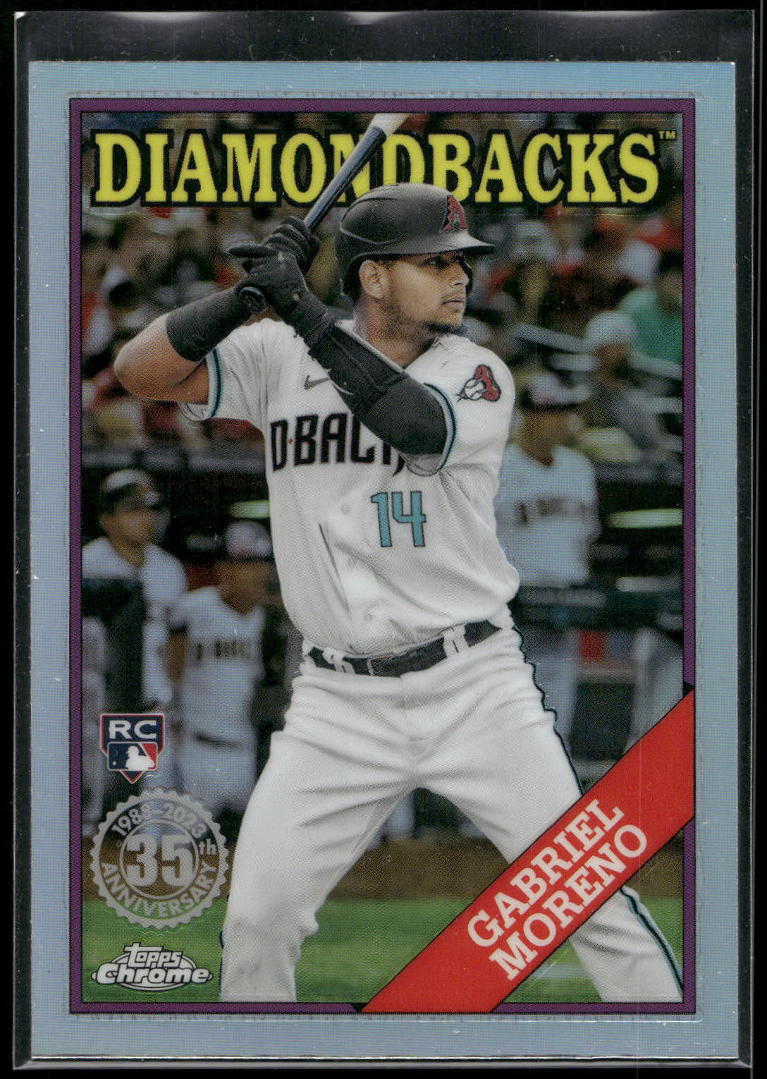 2023 Topps Chrome #88BC-11 Gabriel Moreno 1988 Topps Baseball 35th Anniversary