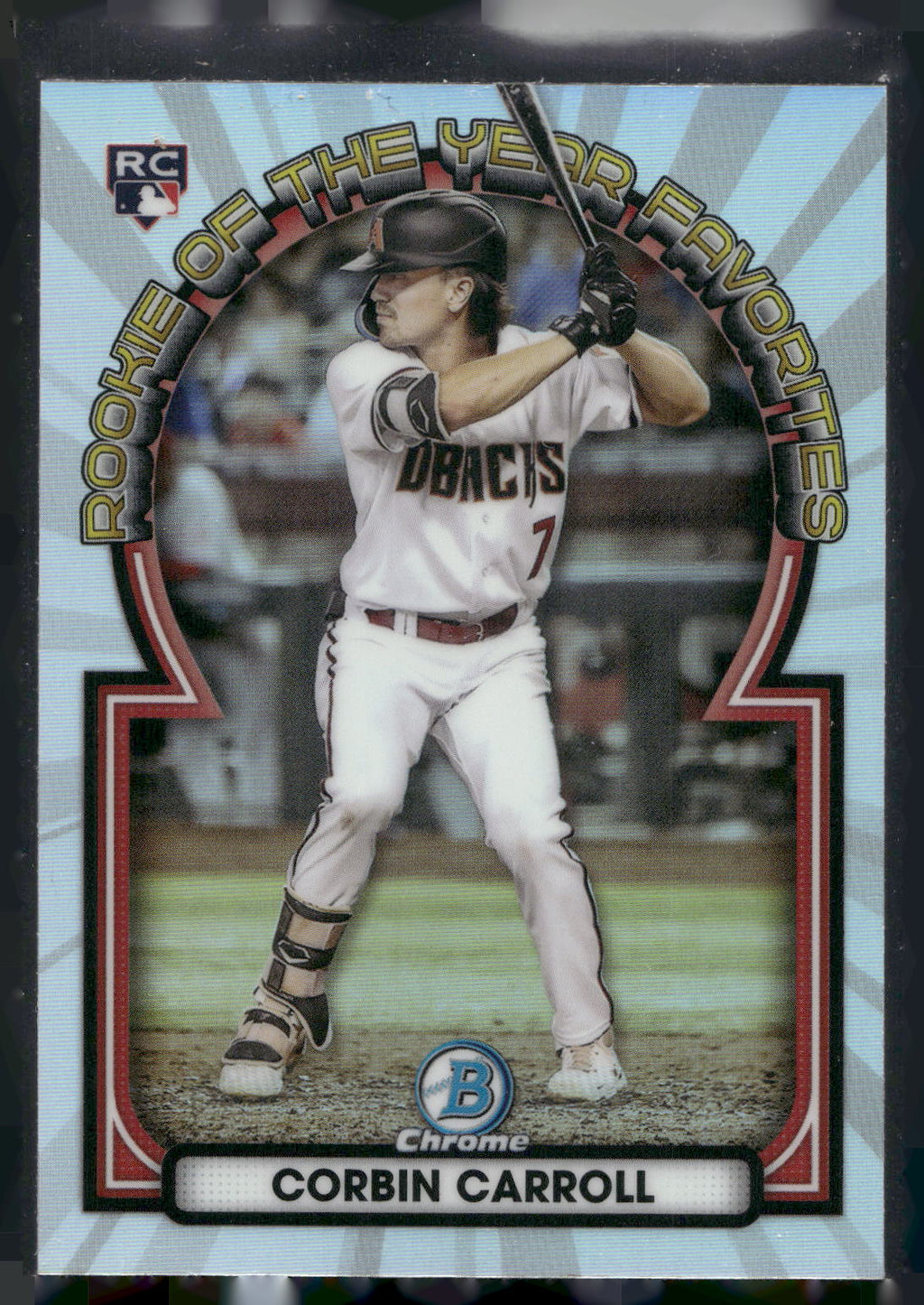 2023 Bowman #ROYF-1 Corbin Carroll Rookie of the Year Favorites