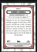 2023 Bowman #ROYF-1 Corbin Carroll Rookie of the Year Favorites
