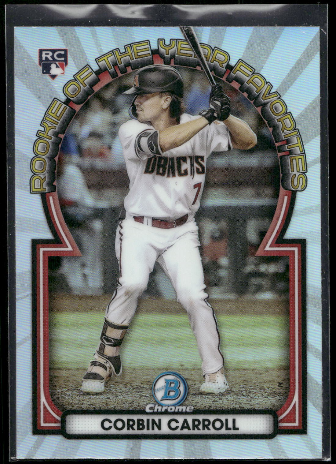 2023 Bowman #ROYF-1 Corbin Carroll Rookie of the Year Favorites