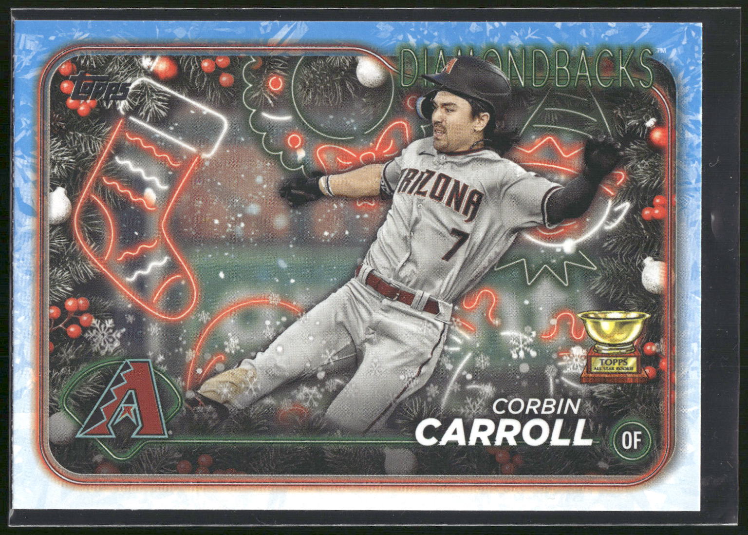 2024 Topps Holiday #H42 Corbin Carroll