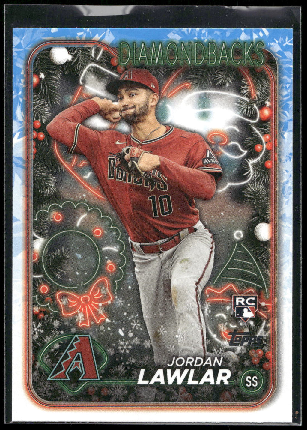 2024 Topps Holiday #H166 Jordan Lawlar
