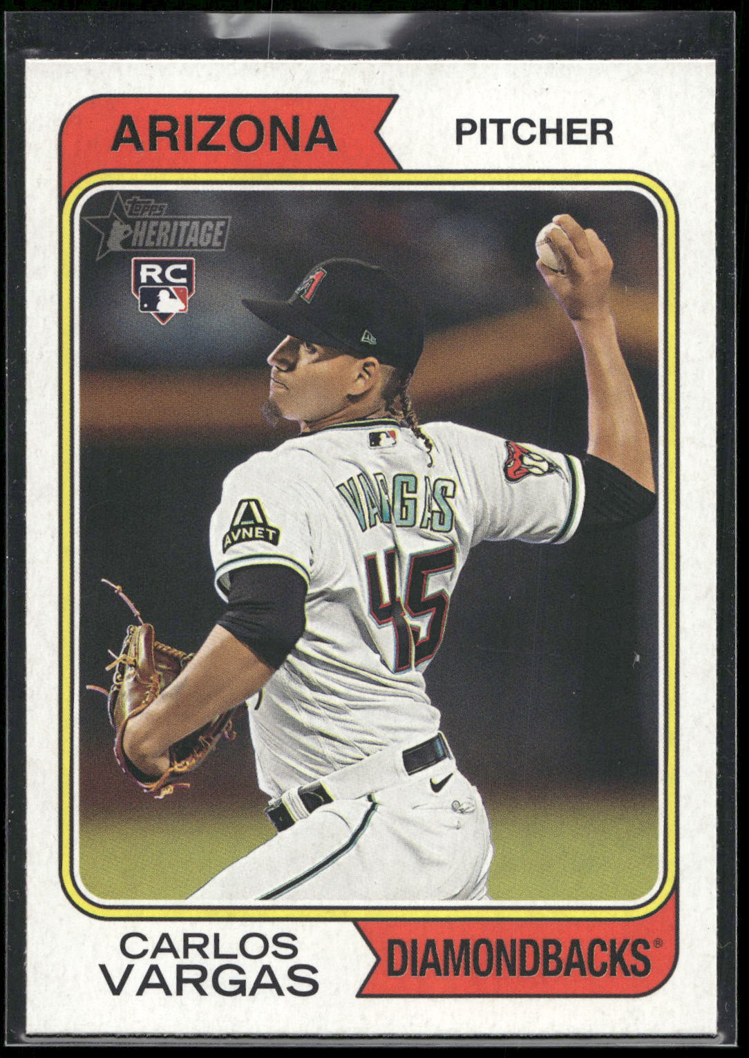 2023 Topps Heritage #552 Carlos Vargas