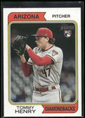 2023 Topps Heritage #147 Tommy Henry