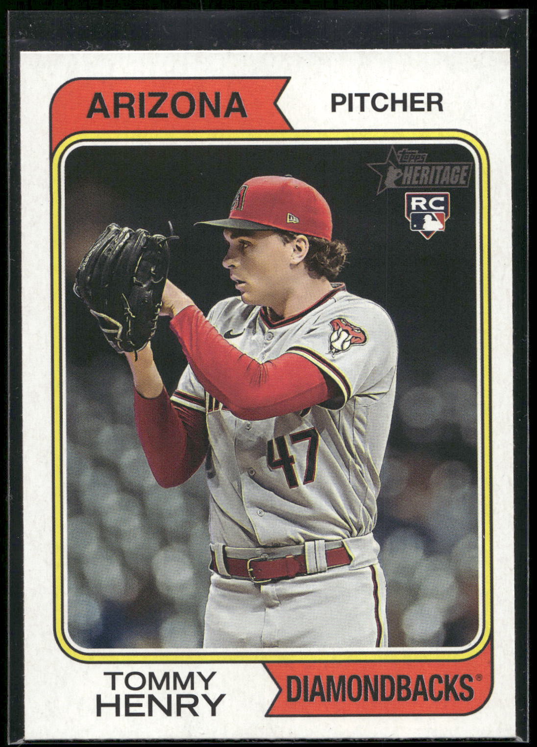 2023 Topps Heritage #147 Tommy Henry