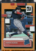 2022 Donruss #40 Jarren Duran Holo Orange