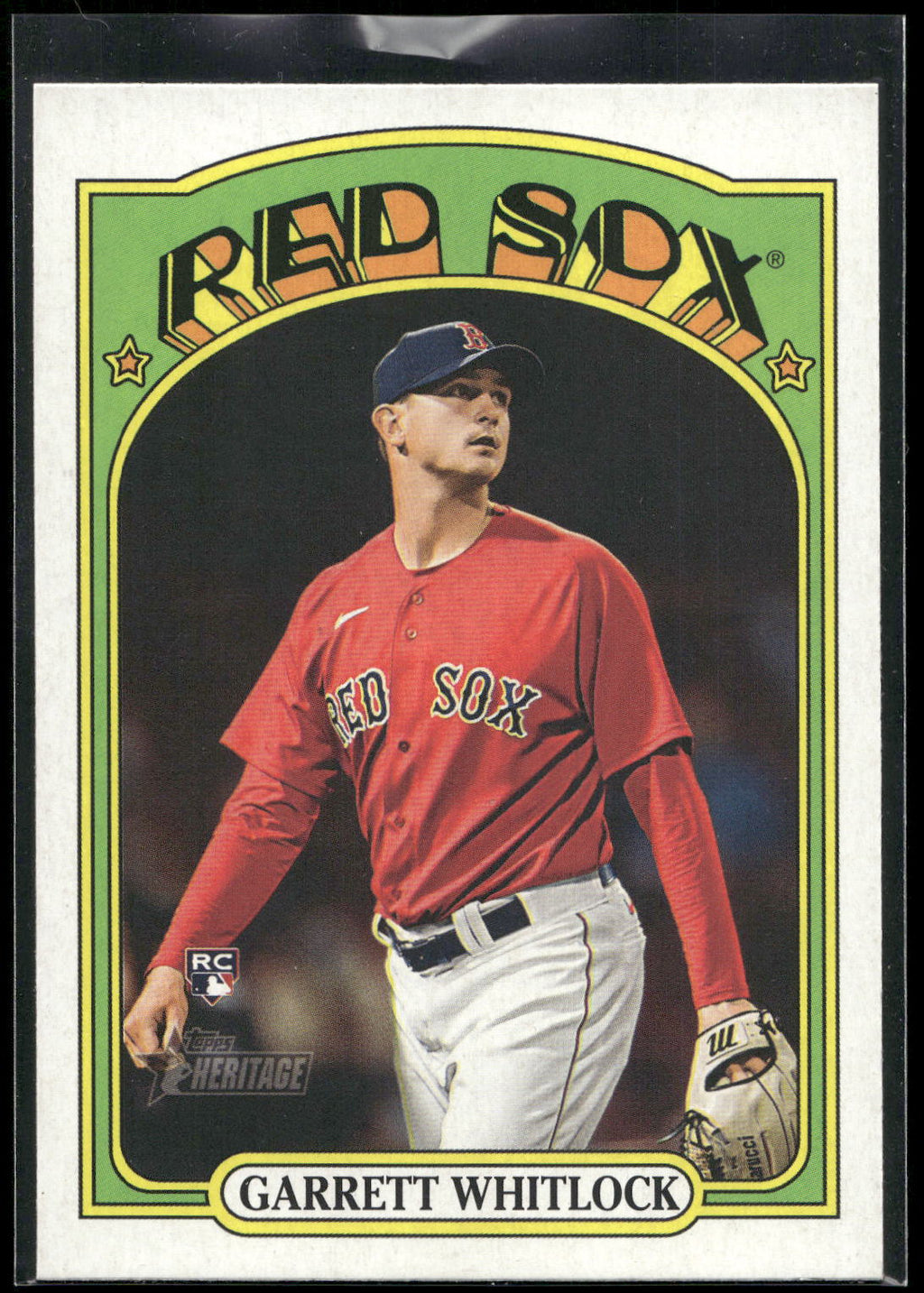 2021 Topps Heritage #518 Garrett Whitlock