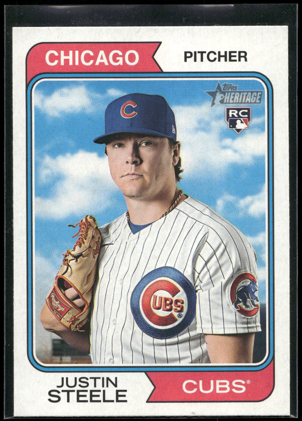 2023 Topps Heritage #63 Justin Steele