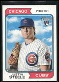 2023 Topps Heritage #63 Justin Steele