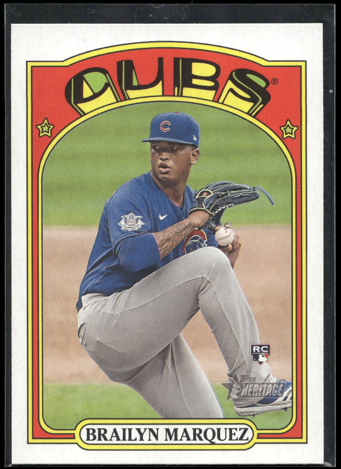 2021 Topps Heritage #598 Brailyn Marquez