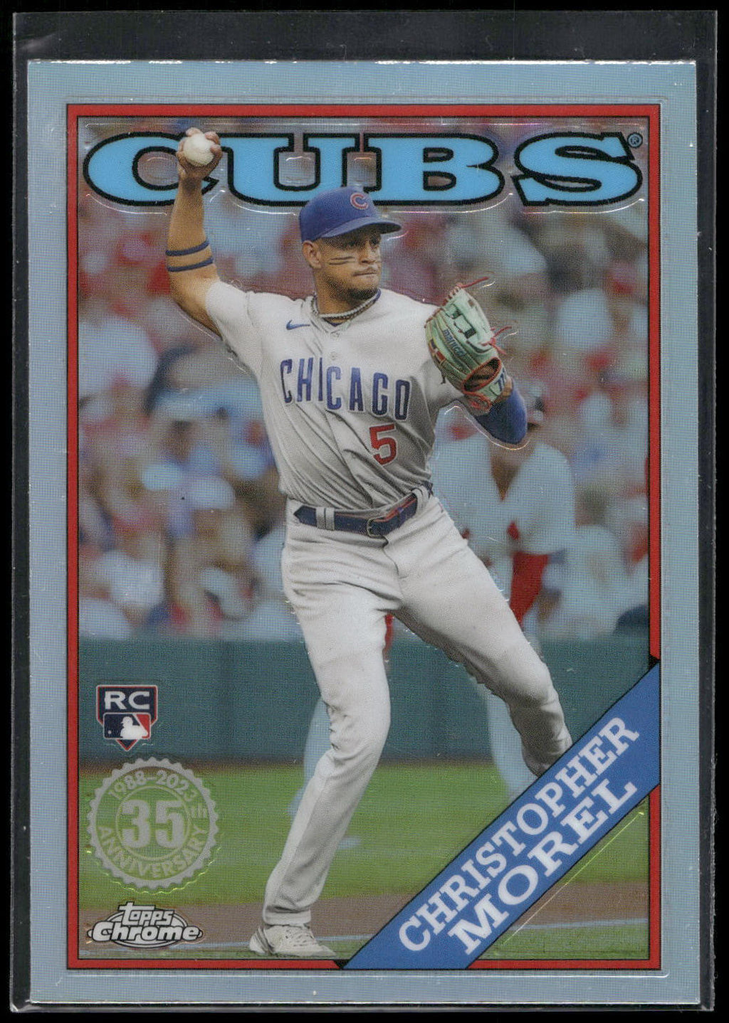 2023 Topps Chrome #88BC-20 Christopher Morel 1988 Topps Baseball 35th