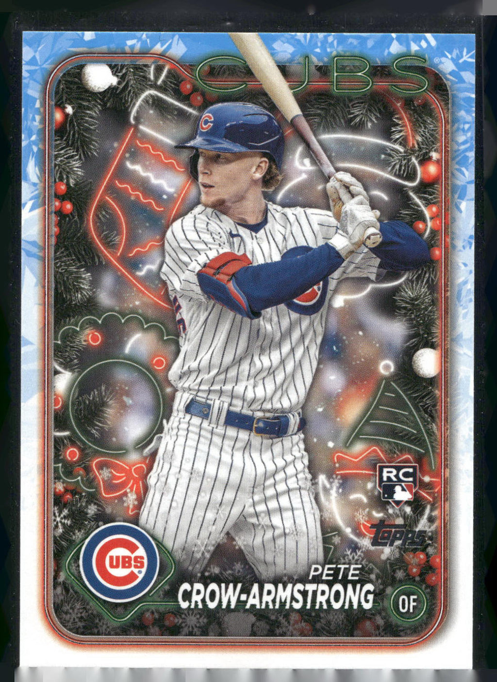 2024 Topps Holiday #H136 Pete Crow-Armstrong
