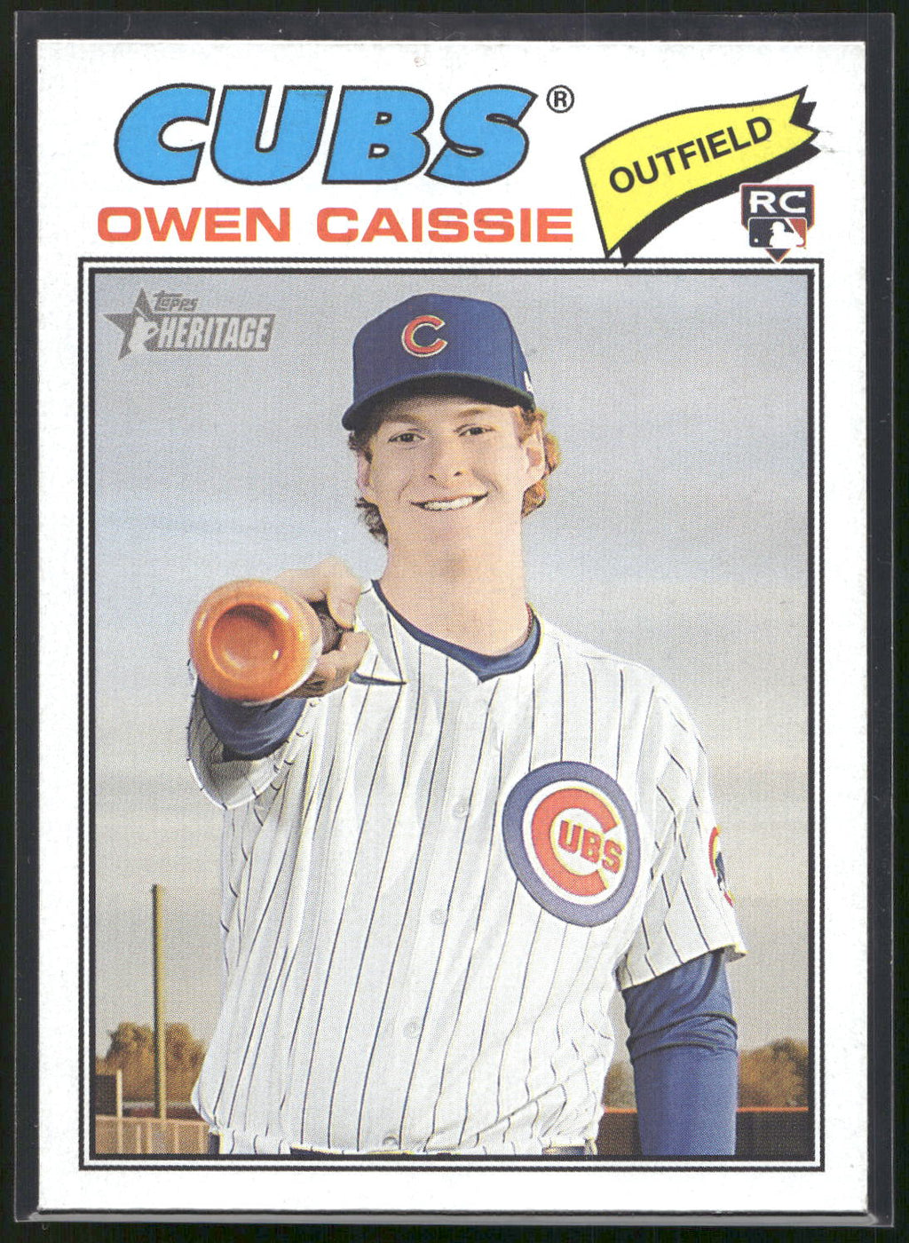 2026 Topps Heritage #88 Owen Caissie