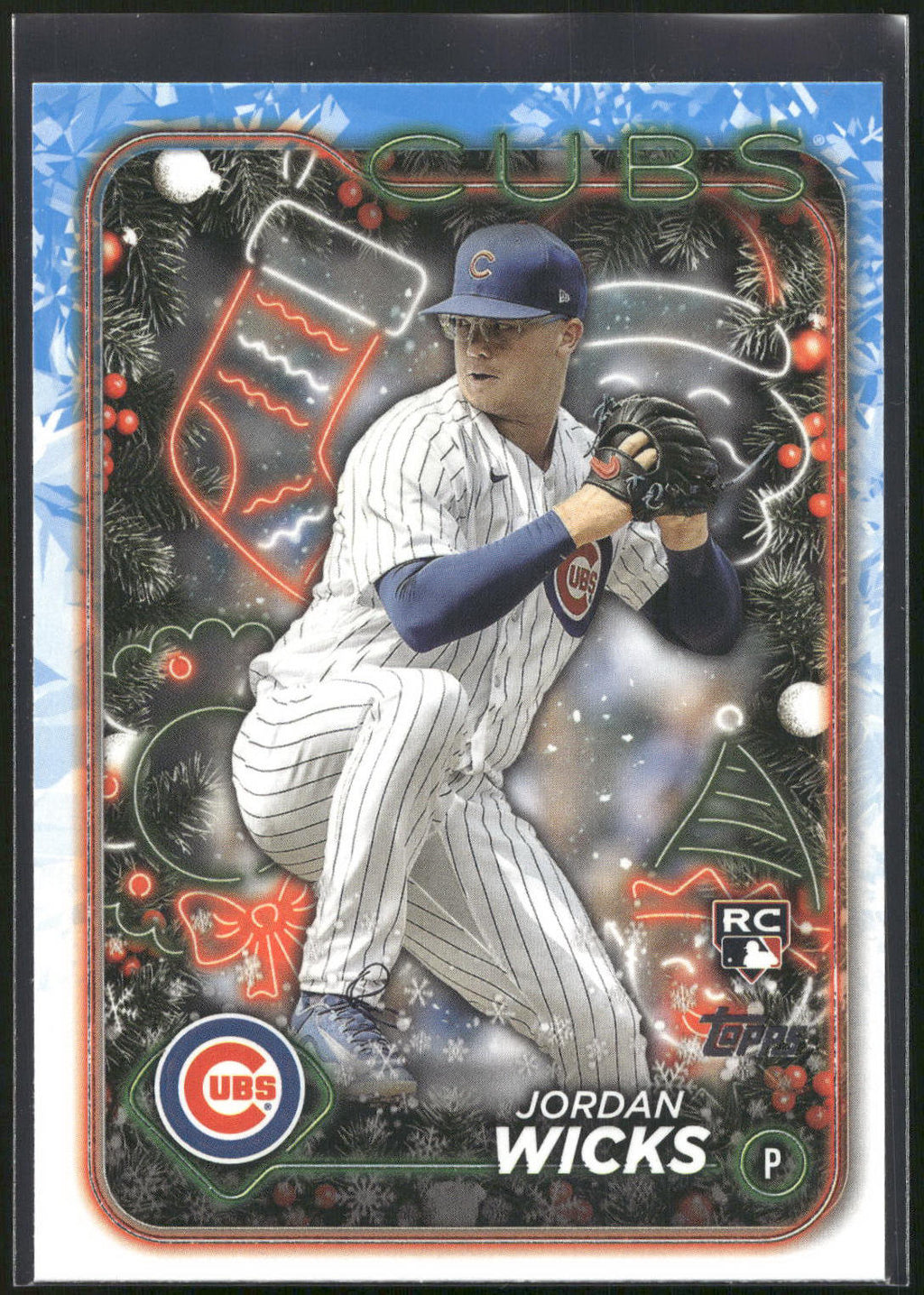 2024 Topps Holiday #H38 Jordan Wicks
