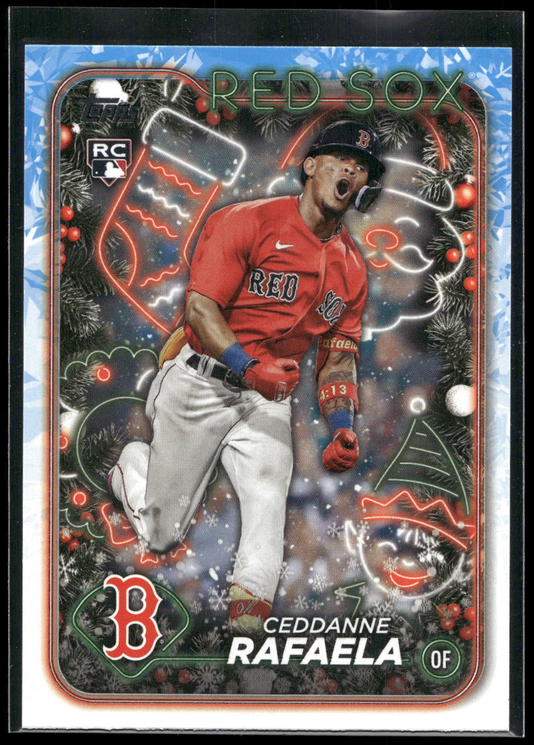2024 Topps Holiday #H121 Ceddanne Rafaela