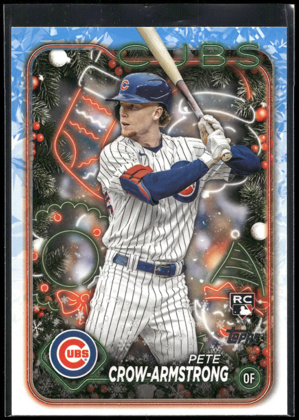 2024 Topps Holiday #H136 Pete Crow-Armstrong