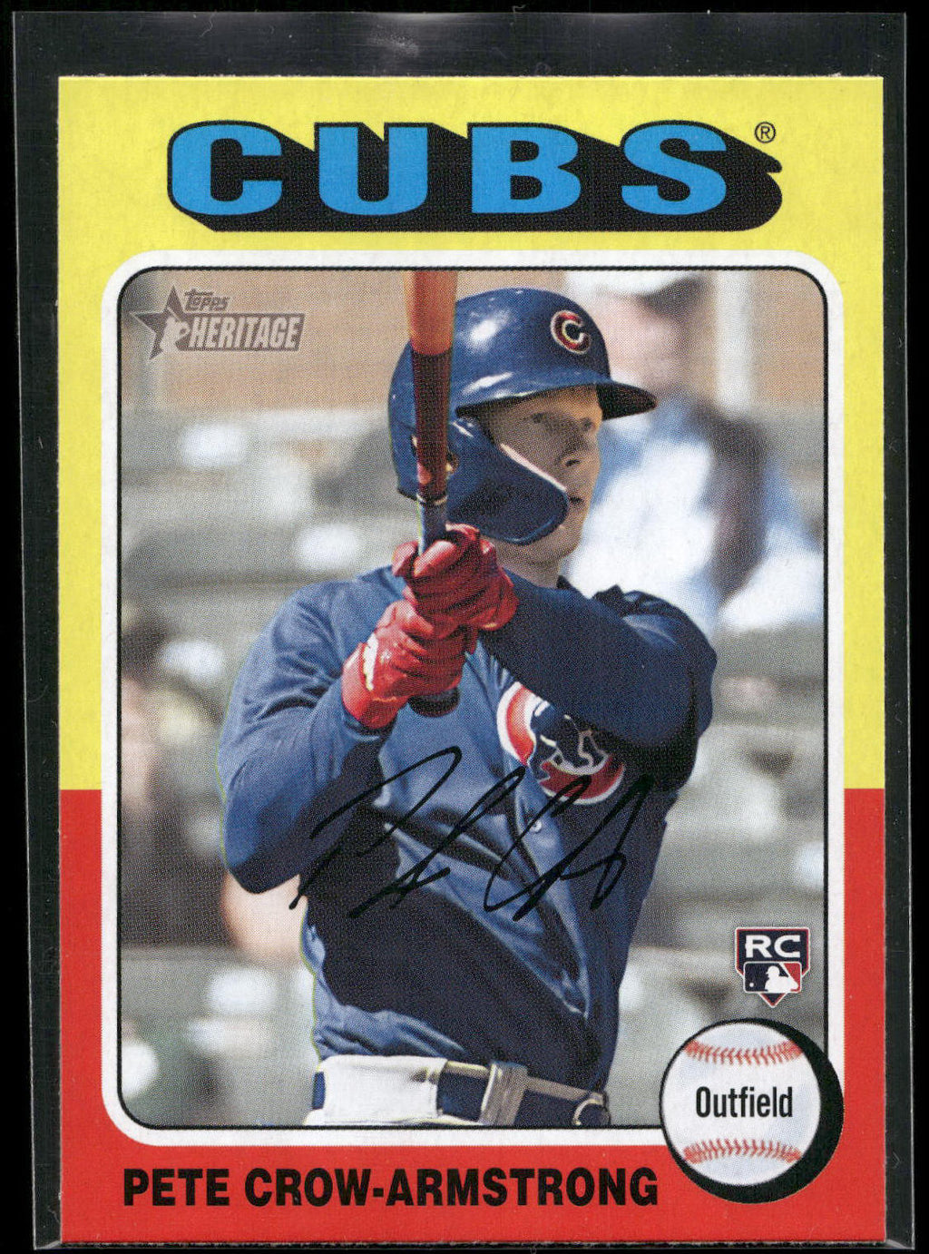2024 Topps Heritage #177 Pete Crow-Armstrong
