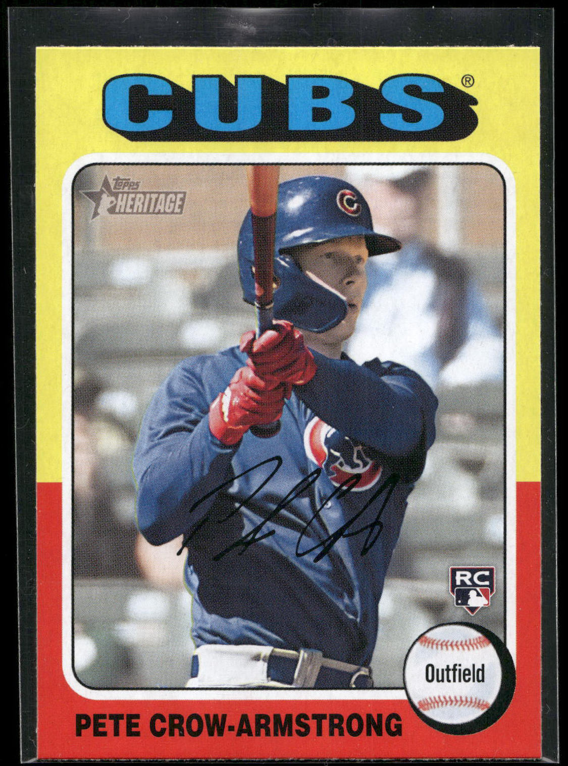 2024 Topps Heritage #177 Pete Crow-Armstrong