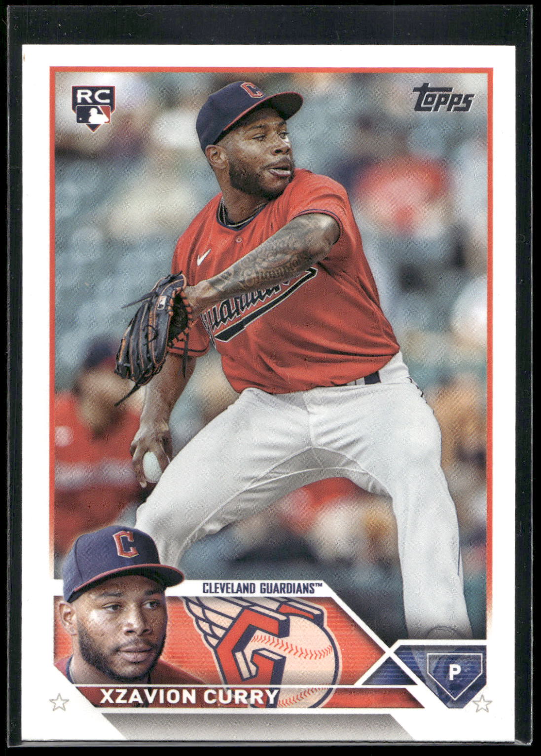 2023 Topps #513 Xzavion Curry