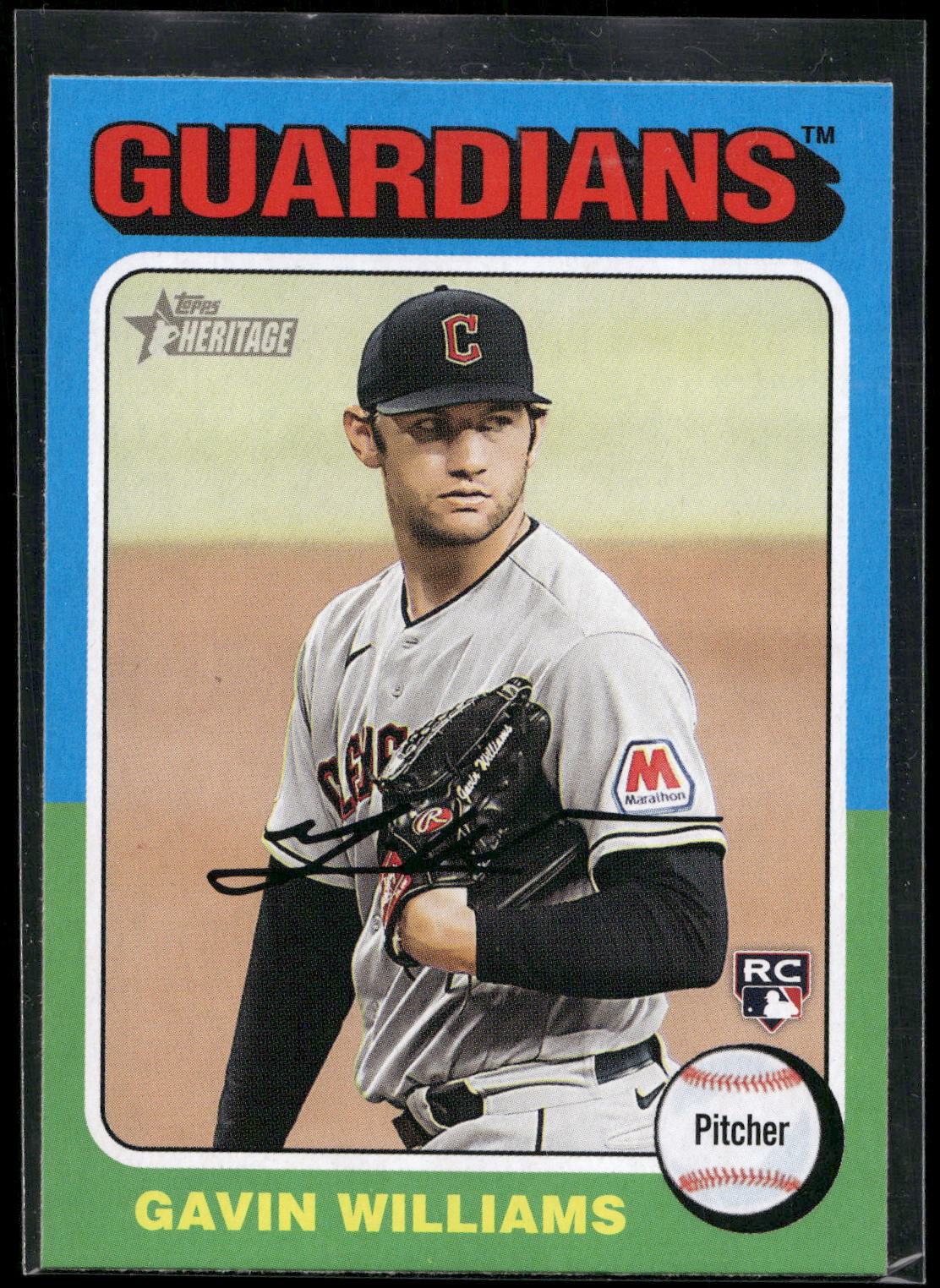 2024 Topps Heritage #489 Gavin Williams