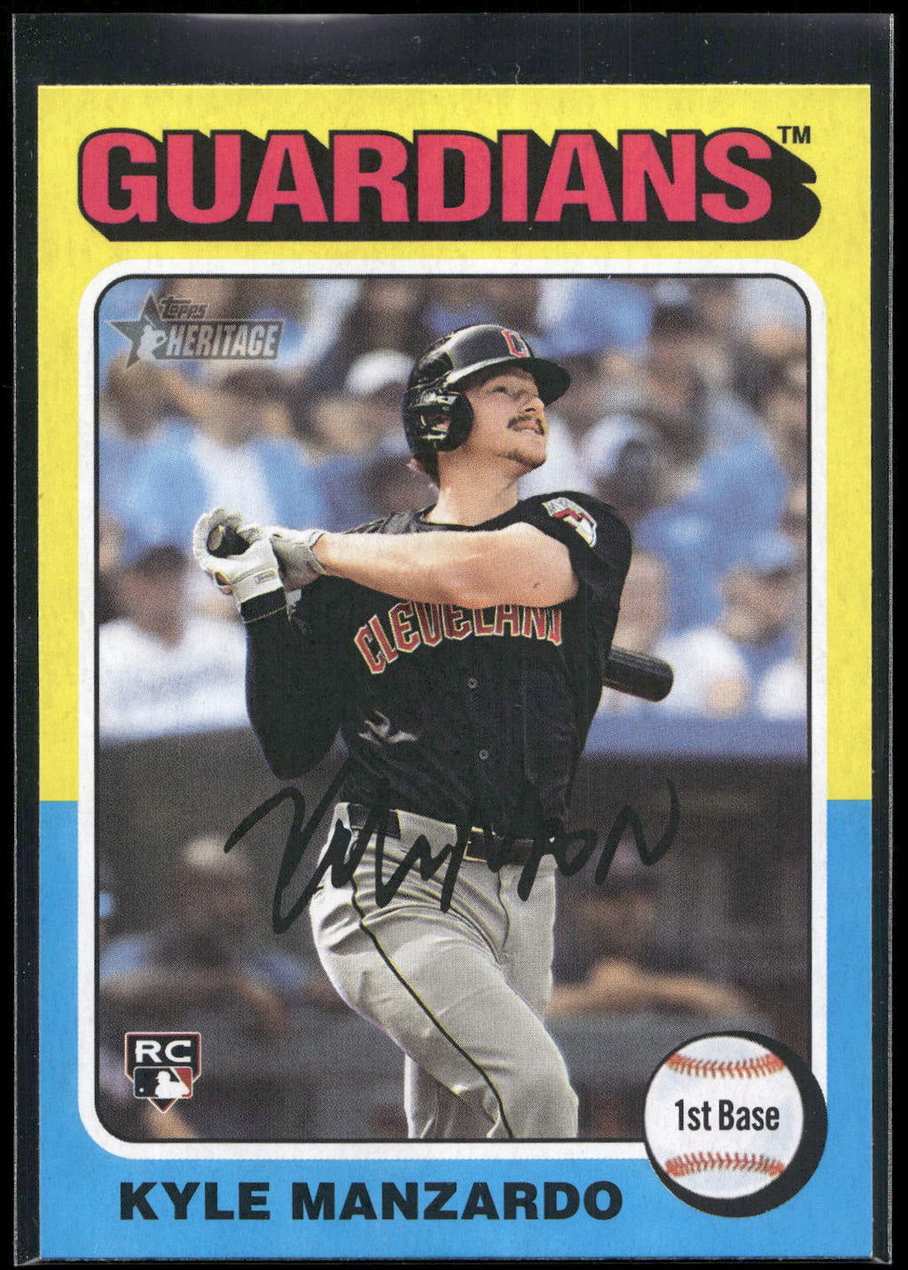2024 Topps Heritage #673 Kyle Manzardo