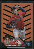 2023 Topps Update #US233 Logan Allen Orange and Black Foil