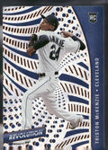 2021 Panini Chronicles #51 Triston McKenzie Revolution Fractal