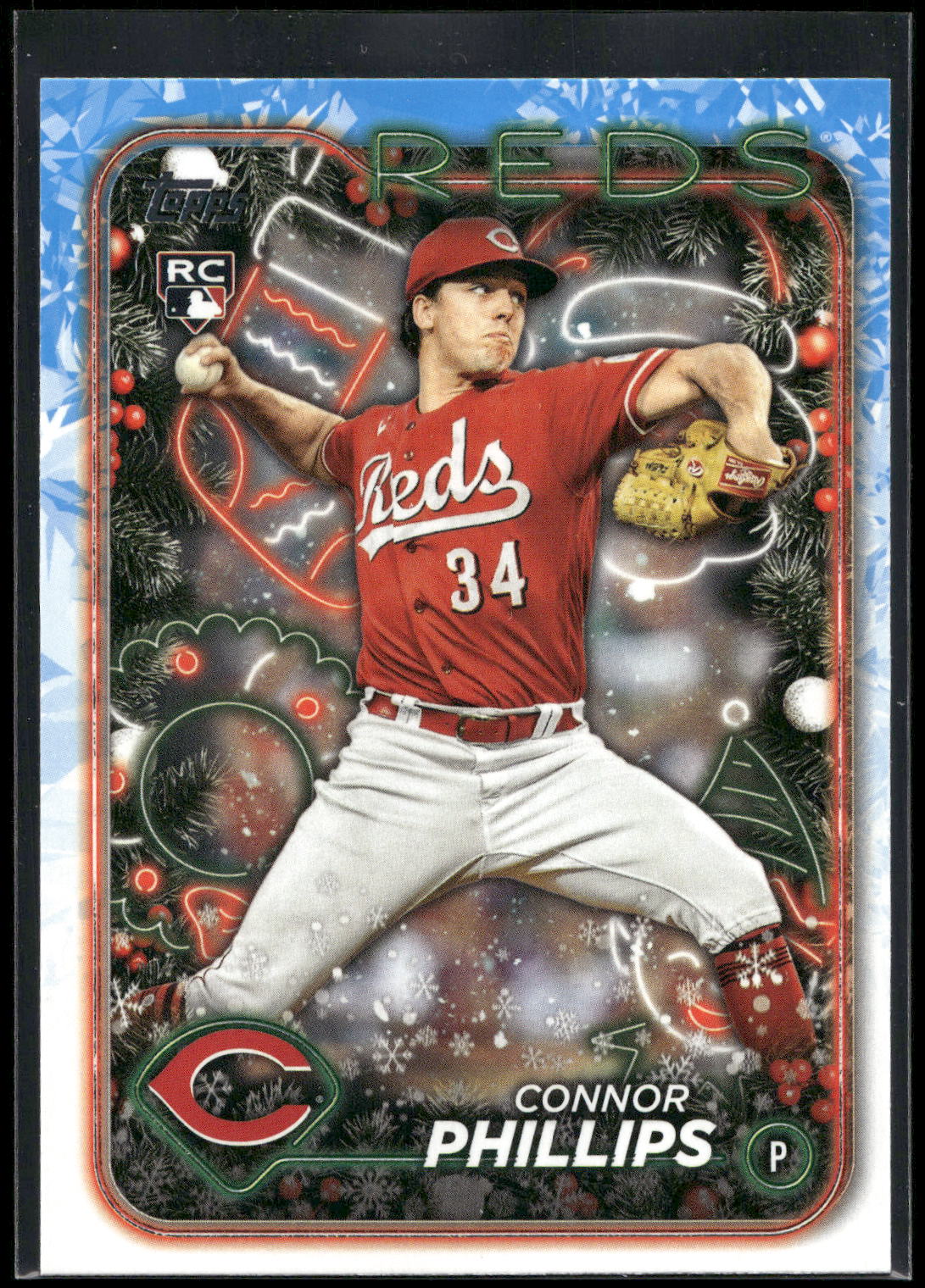 2024 Topps Holiday #H198 Connor Phillips