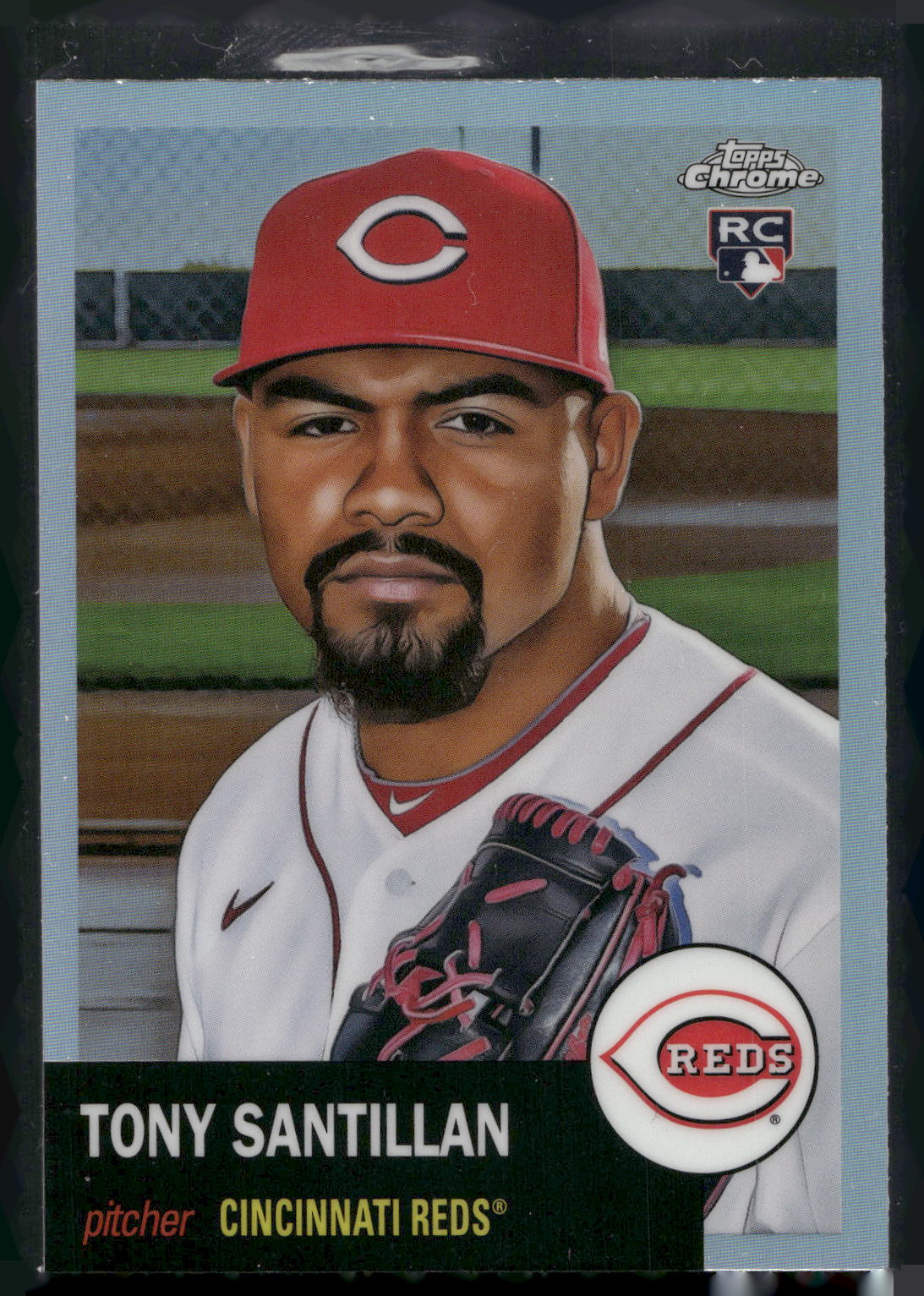 2022 Topps Chrome Platinum Anniversary #220 Tony Santillan Refractor