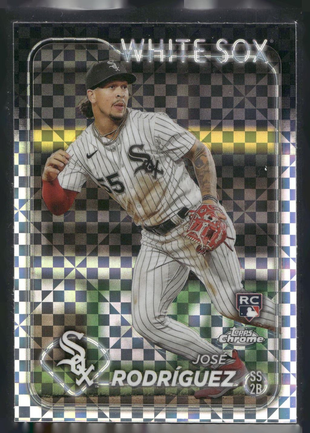 2024 Topps Chrome #115 José Rodríguez X-Fractors