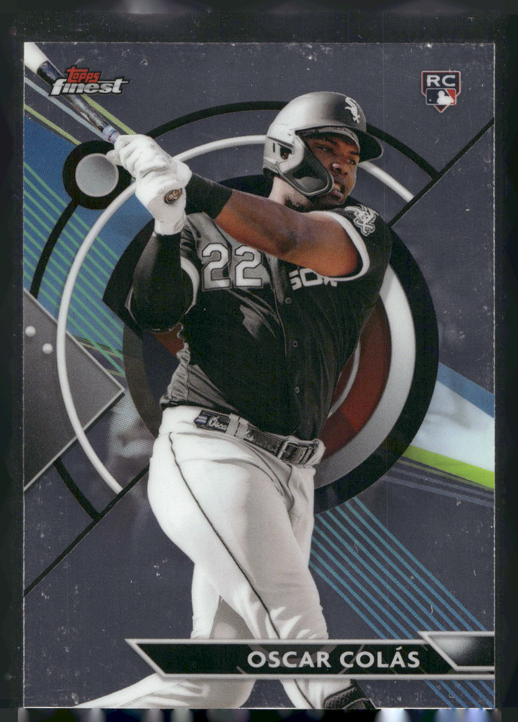 2023 Finest #56 Oscar Colás