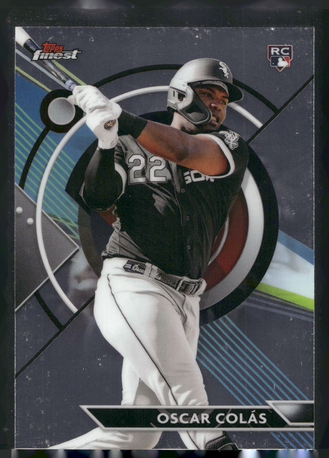 2023 Finest #56 Oscar Colás