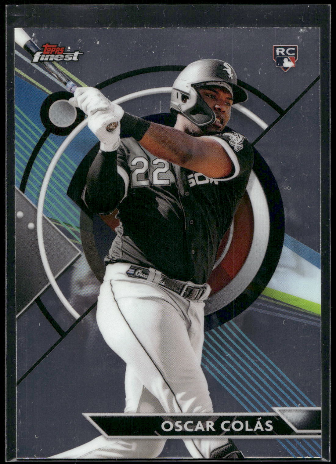 2023 Finest #56 Oscar Colás