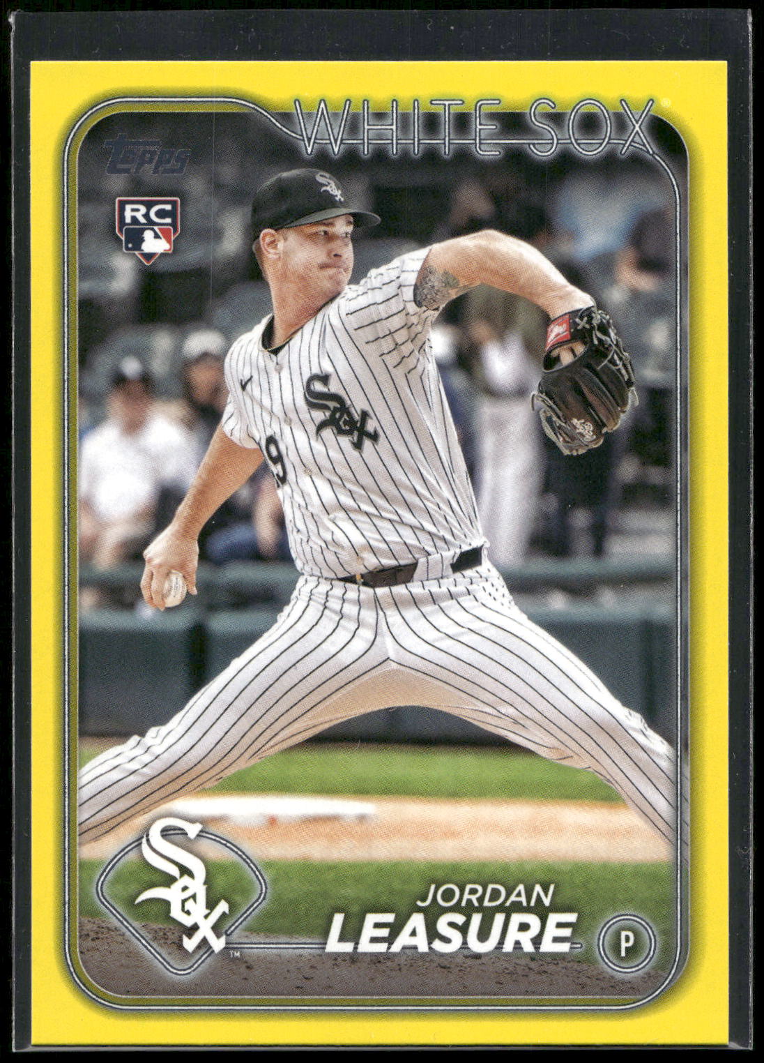 2024 Topps Update #US94 Jordan Leasure Yellow
