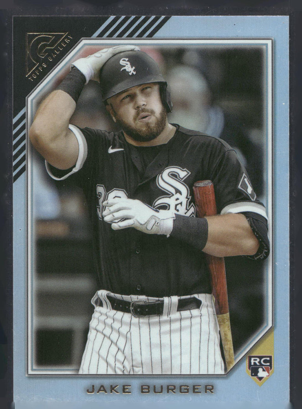 2022 Topps Gallery #51 Jake Burger Rainbow Foil