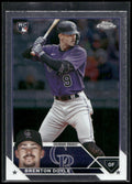 2023 Topps Chrome Update #USC172 Brenton Doyle