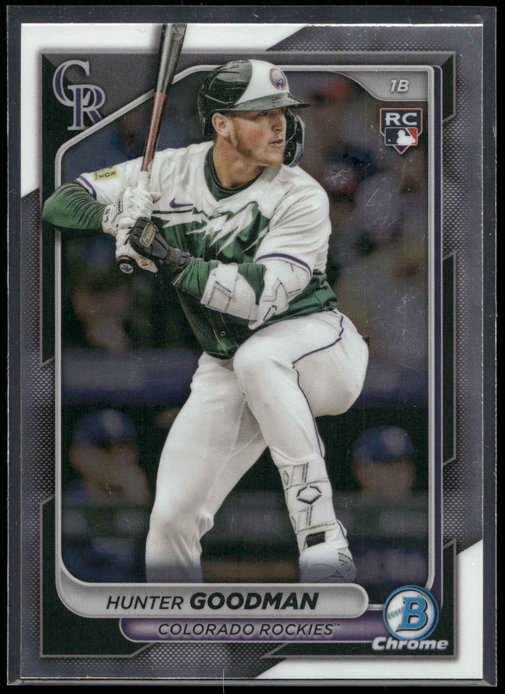 2024 Bowman Chrome #25 Hunter Goodman