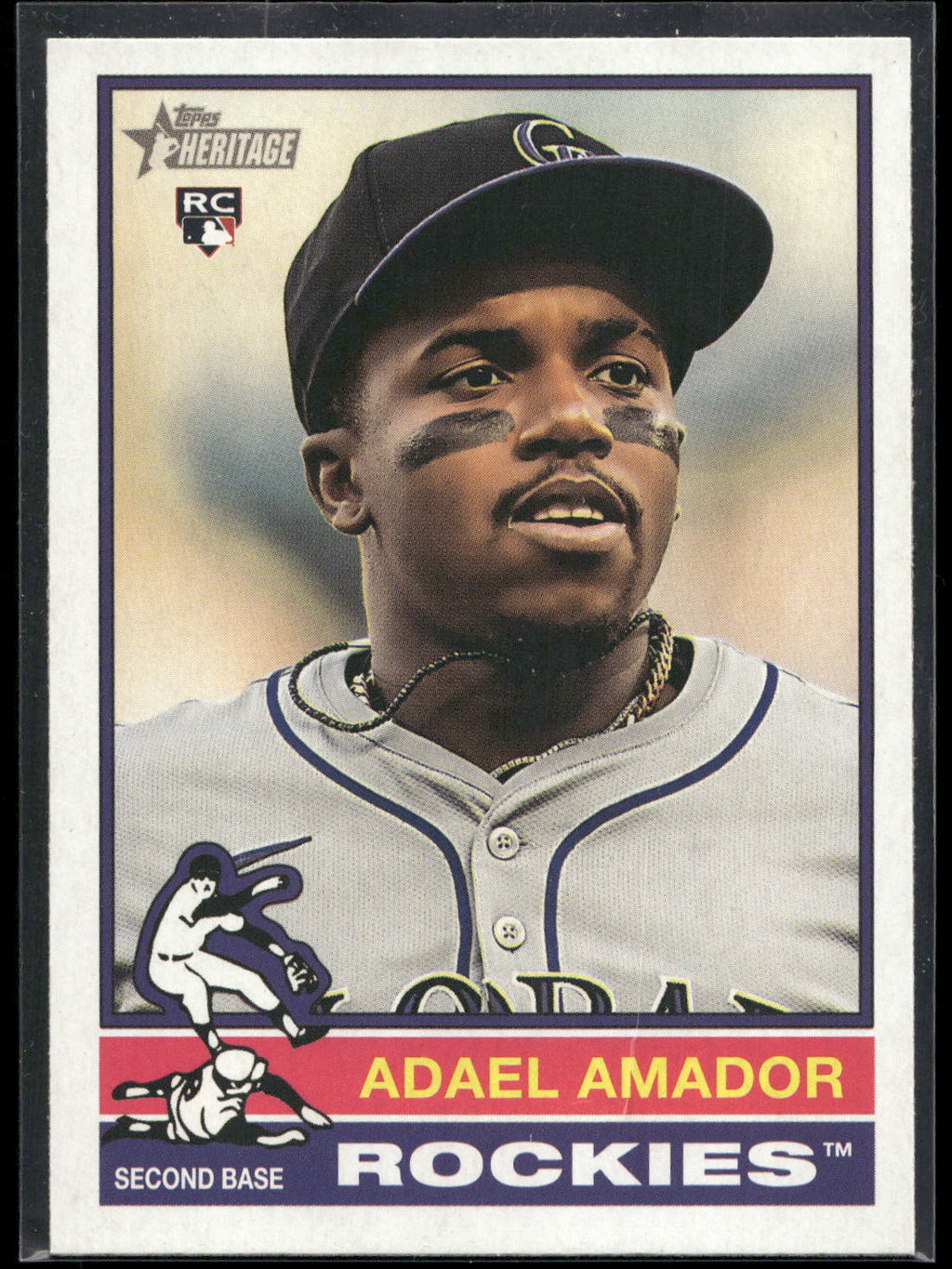 2025 Topps Heritage #61 Adael Amador