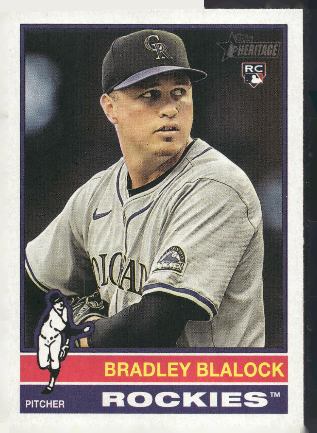 2025 Topps Heritage #351 Bradley Blalock