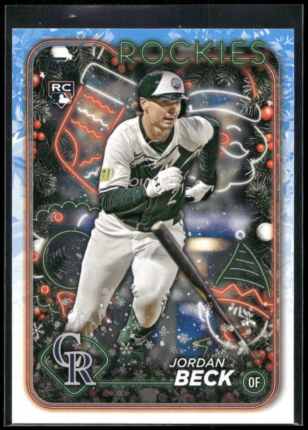 2024 Topps Holiday #H64 Jordan Beck