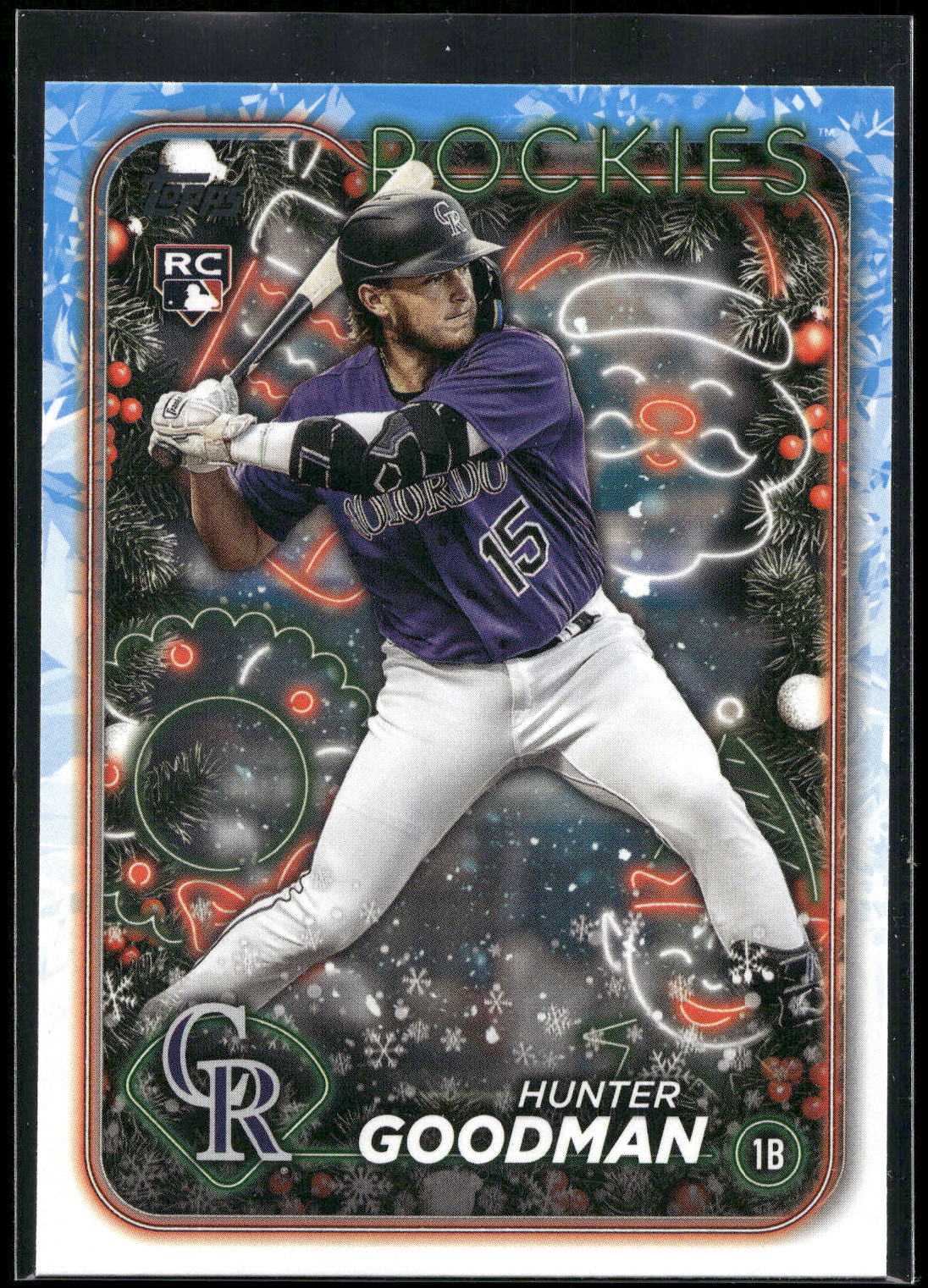 2024 Topps Holiday #H178 Hunter Goodman