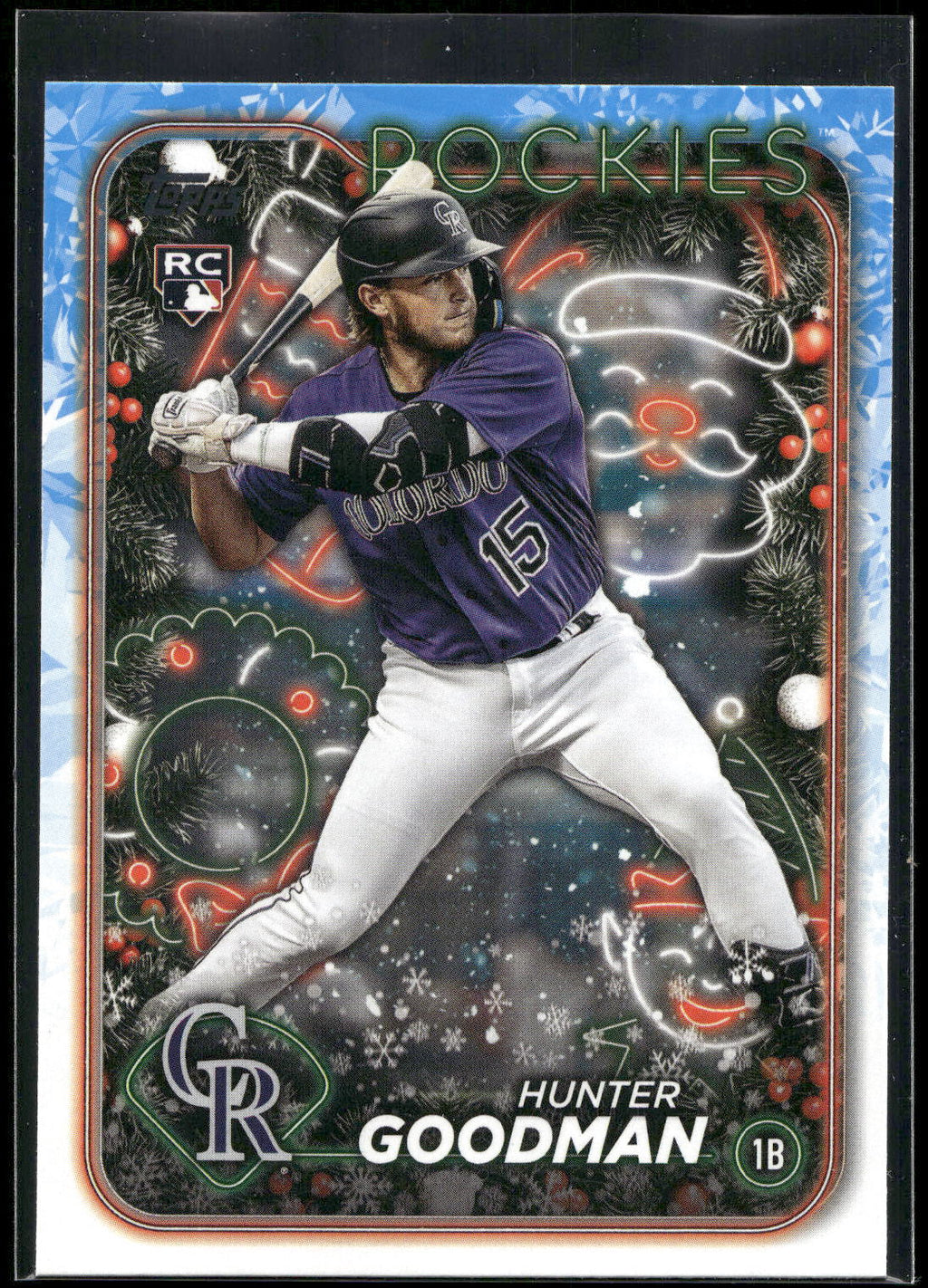 2024 Topps Holiday #H178 Hunter Goodman