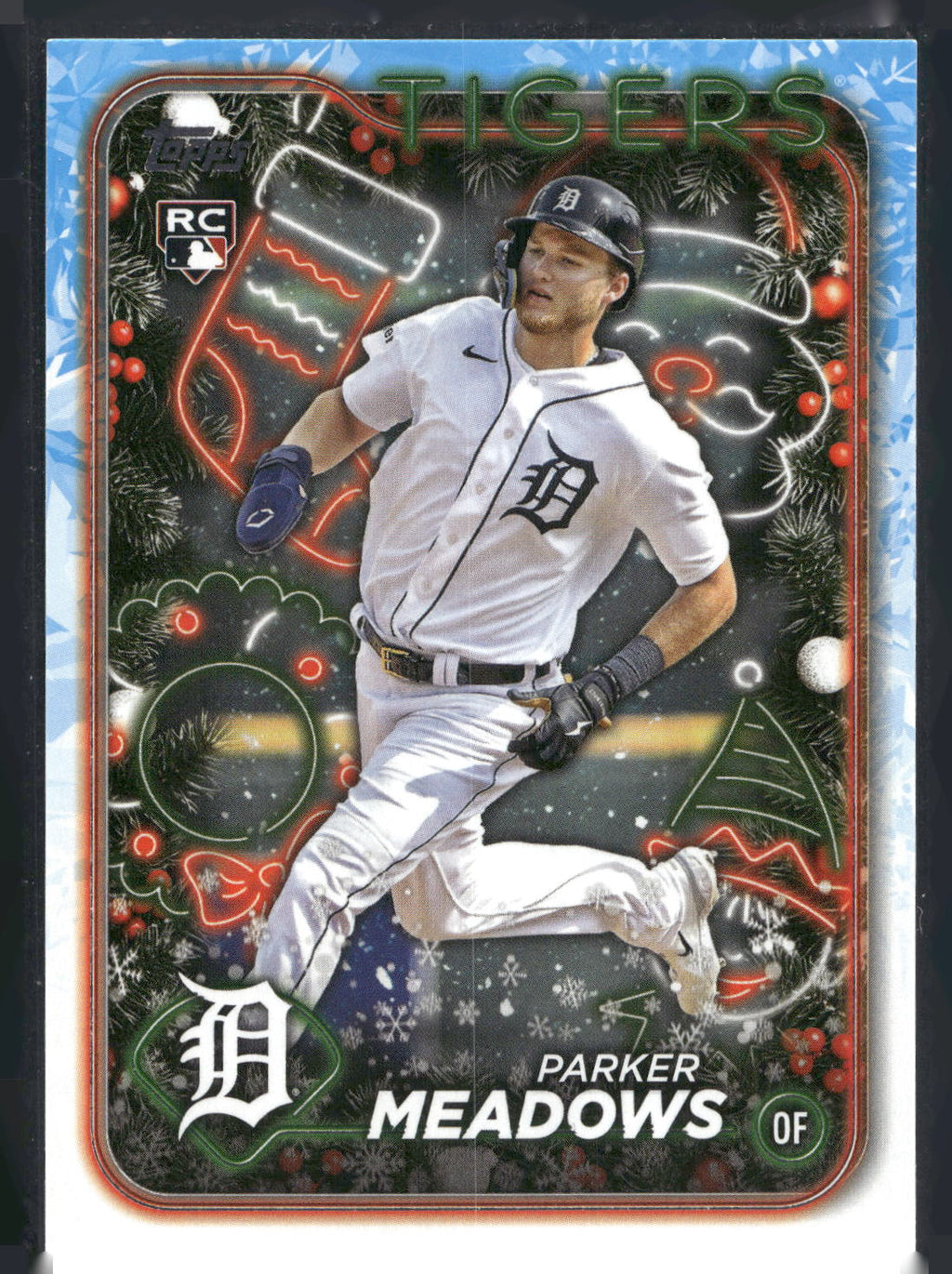 2024 Topps Holiday #H149 Parker Meadows