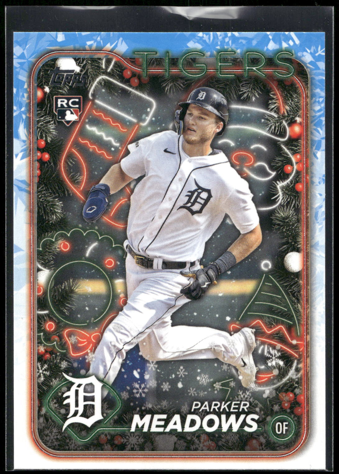 2024 Topps Holiday #H149 Parker Meadows