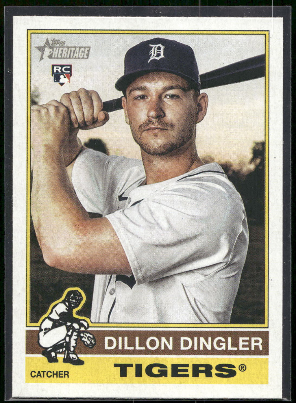 2025 Topps Heritage #130 Dillon Dingler