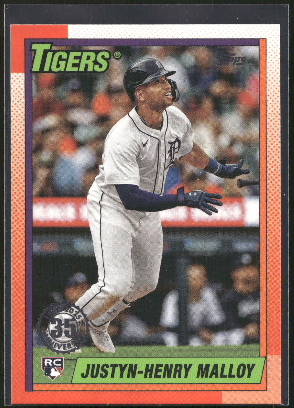 2025 Topps #T90-22 Justyn-Henry Malloy 1990 Topps Baseball 35th