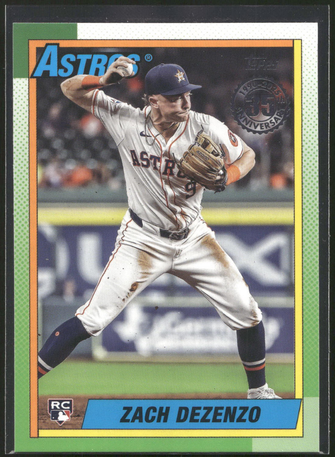 2025 Topps #T90-92 Zach Dezenzo 1990 Topps Baseball 35th