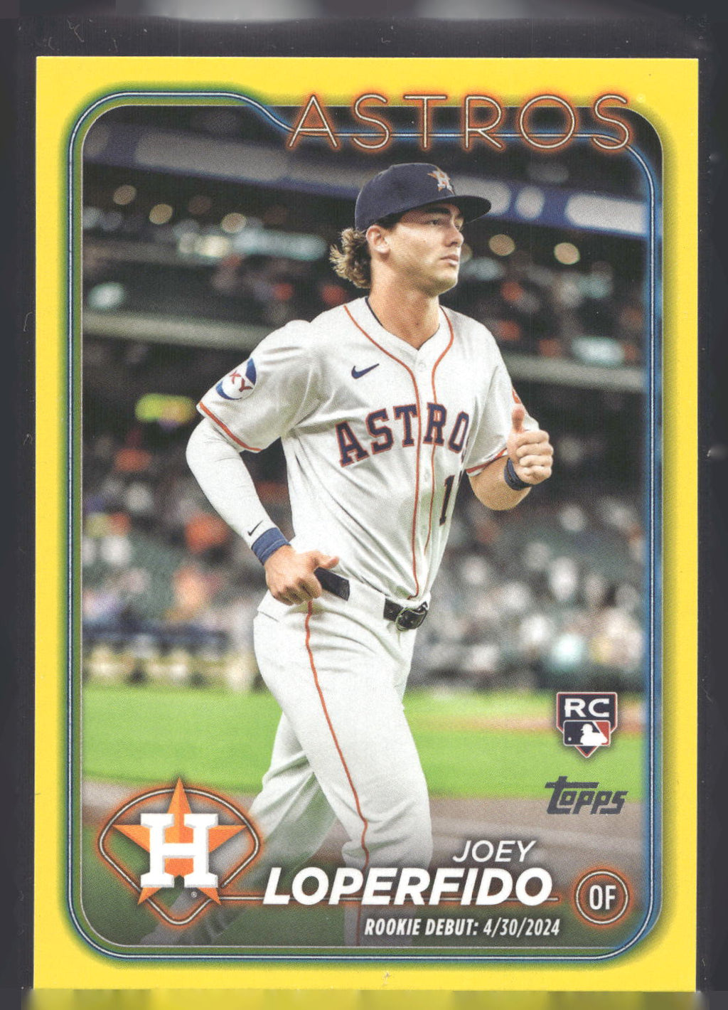 2024 Topps Update #US147 Joey Loperfido Yellow